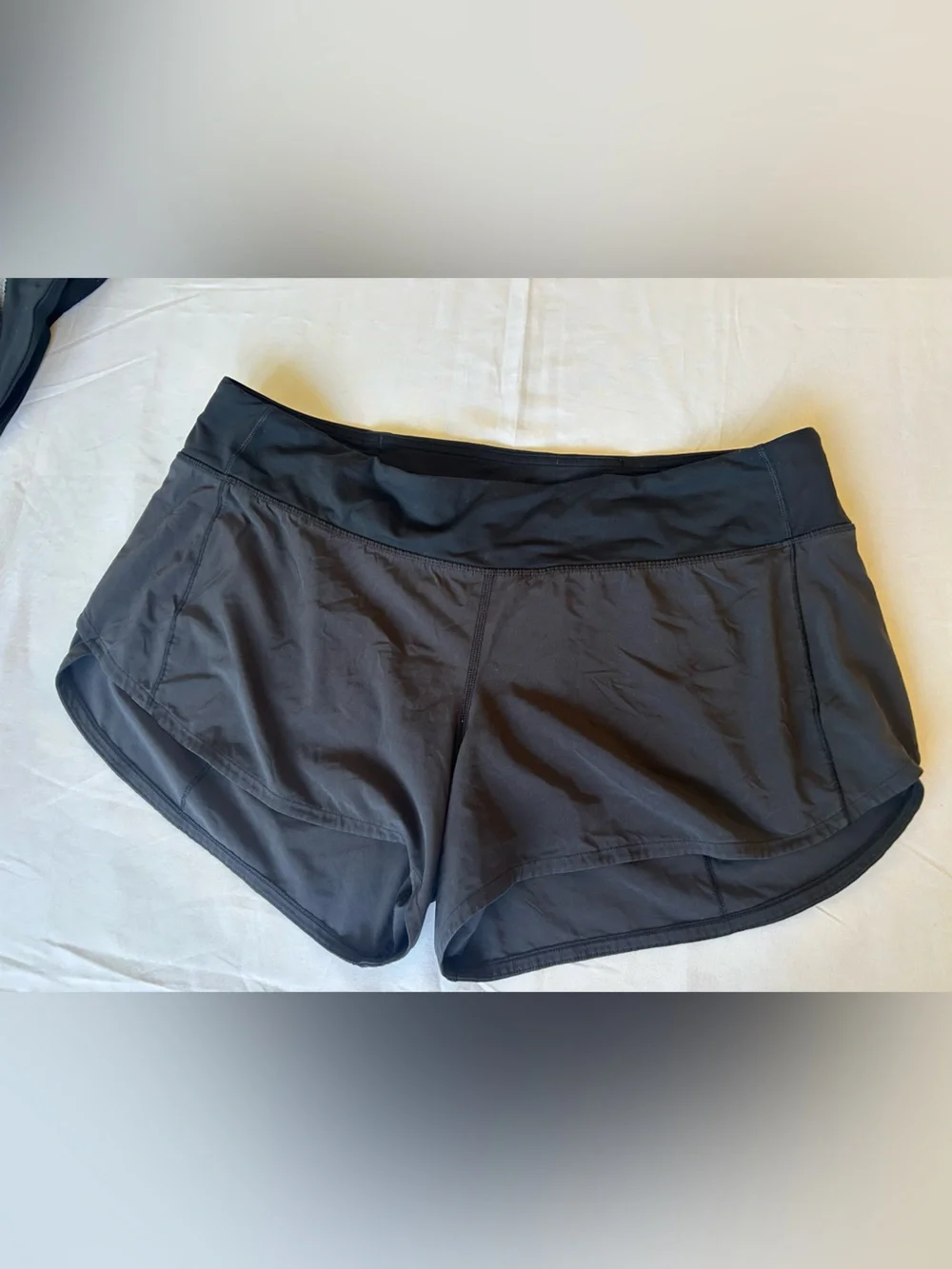 Lululemon Black Performance Running Shorts
